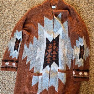 Womens 2x Winslow Tribal Cardigan